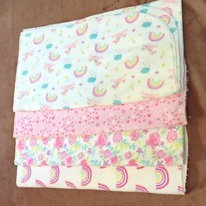 Baby receiving blankets